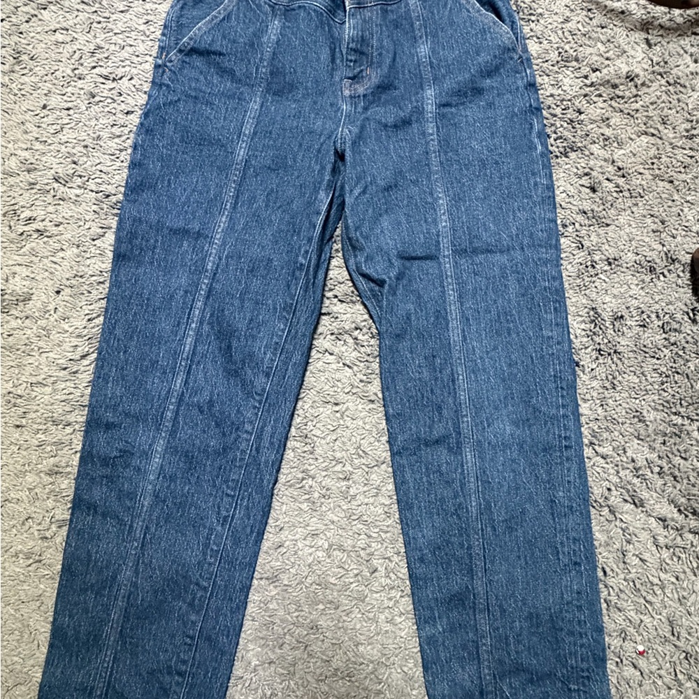 Madewell Women's Blue Straight Leg Jeans